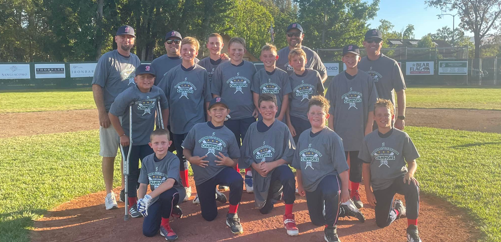 2022 Majors Division League Champions The BEARS